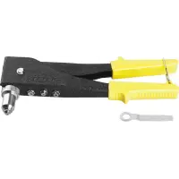 Заклепочник STAYER MaxFix "MS 180" 3107, переставной 90-180°, для заклёпок d=2,4-4,8 мм из алюминия, стальной корпус