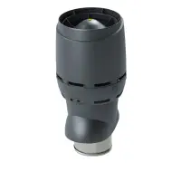 Выход вентиляционный Vilpe Flow Серый XL-250P/ИЗ/500, с колпаком