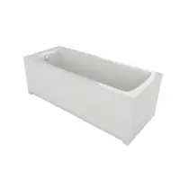 Ванна AQUATEK "Либра" NEW 170х70 без гидромассажа (с фронт.экраном),с каркасом