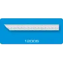 Плинтус потолочный ФОРМАТ 12005 инжекционный белый 1,3 м