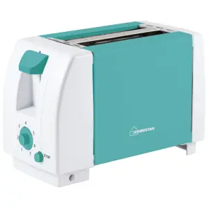 Тостер 750 Вт 7 степеней прожарки HOMESTAR HS-2002 бирюзовый*