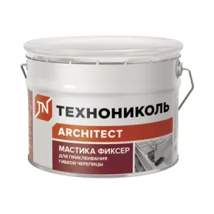 Мастика битумно-полимерная "Фиксер" 3л/3,6кг для приклеивания ГЧ