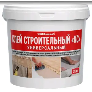 Клей строительный КС 3кг BITUMAST