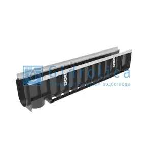 Лоток водоотводный GIDROLICA Super DN100 E600 пластиковый 1000*149*203,5 мм арт.0802