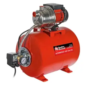 Станция насосная QUATTRO ELEMENTI Automatico 1001 Inox 50 L (1000 Вт, 3600 л/ч, для чистой, 40 м, 14,2 кг)