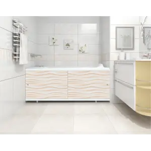 Экран для ванн 1,48 м "МЕТАКАМ", Кварт, Песочный