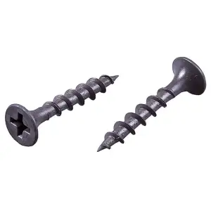 Саморезы пот/г гипс-дерево (крупная резьба) 4,2x75 оксид (уп 100шт) пакет 2