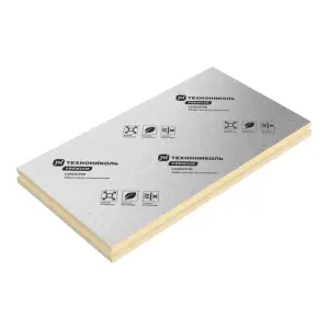 Плита теплоизоляционная LOGICPIR PROF СХМ/СХМ (стеклохолст) Г2 L-2385х1185х30 в упак. 13 плит 1,1023 м3, 36,7410 м2, 3 упак на поддоне