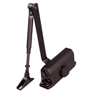 Доводчик Ajax (Аякс) DCTR50-100 (TDR-100) 50-100кг BR коричневый