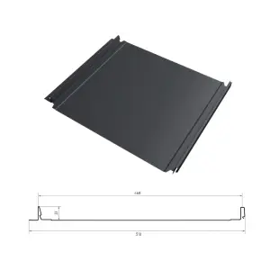 Кликфальц Double Pro Grand Line 0,5мм Велюр RAL **(Тип), 0.51*м2