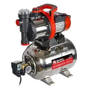 Станция насосная QUATTRO ELEMENTI Automatico 1301 FL Inox (1300 Вт, 4600 л/ч, для чистой, 50 м, 16,2 кг)