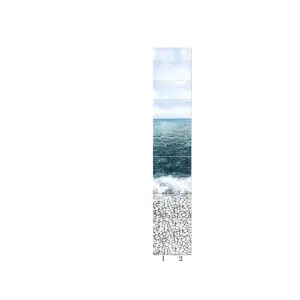 Панель панно ПВХ Море 0,25х2,7 фотопечать фон (стыкуется по 2 панели)