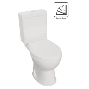 Унитаз-компакт Vitra Norm Nord с сиденьем дюропласт микролифт, механизм смыва 3/6 л, универсальный выпуск