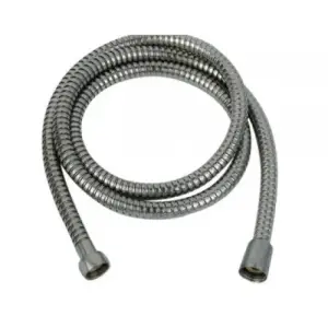 Шланг для душа HAIBA НВ40-5 имп (1/2") + имп (1/2") в двойной оплетке, сатин, 1,5м