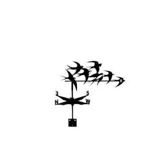 Флюгер “Ласточки” 625х290мм