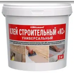 Клей строительный КС 3кг BITUMAST