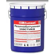 Мастика BITUMAST резино-битумная 5л. РАСХОД от 0,5кг/м.кв.