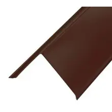 Планка торцевая Viking RAL 32 (тёмно-коричневый) (95*120) 0,5мм, длина 2 метра