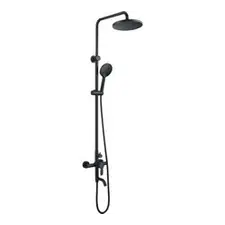 Система душевая ESKO со смесителем, черный, арт. ST700B